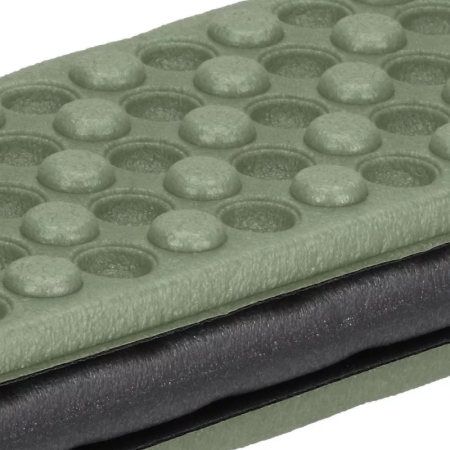 Saltea pliabila pentru sezut la camping sau picnic, spuma XPE termoizolanta, impermeabila, 40x28x1 cm, verde [5]
