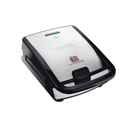 Sandwich maker multifuncţional Snack Collection SW852D12, 700 W, 2 seturi de placi, sandwich si vafe, negru /argintiu [2]