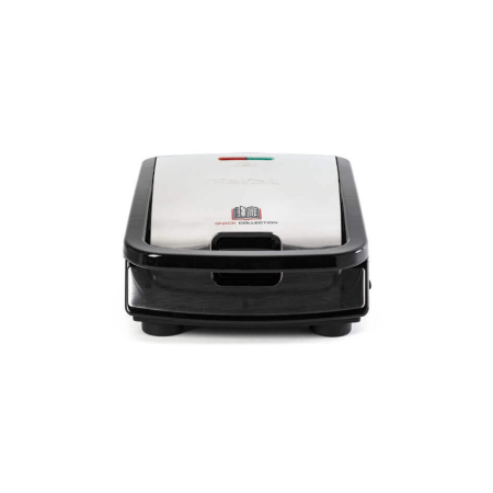 Sandwich maker multifunctional Tefal Snack Collection 4 in 1 SW854D16, 700W, 4 seturi de placi incluse, invelis antiaderent, argintiu [1]