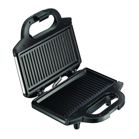 Sandwich-maker Tefal SM157236, 700W, maner izolat, sistem de blocare, invelis antiaderent, Negru [1]