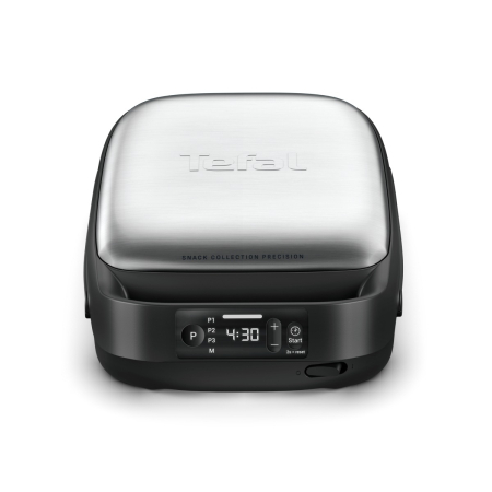Sandwich maker Tefal Snack Collection Precision SW872BF0, 700 W, termostat reglabil, invelis antiaderent, 2 seturi de placi detasabile, sistem de bloc [7]