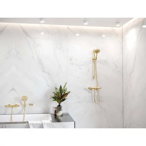 Savoniera cu suport Hansgrohe AddStoris auriu lucios [4]