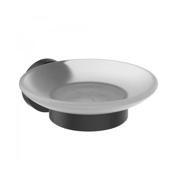 Accesorii lavoare - Savoniera cu suport negru mat Ideal Standard IOM