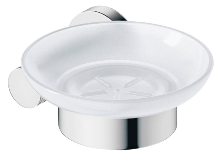 Baie - Savoniera Duravit 0099181000, D-Code, tip instalare pe perete, numar orificii instalare 2, elemente fixare ascunse, crom