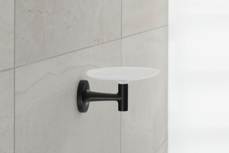 Savoniera Duravit 0099334600, Starck T, tip instalare pe perete, calitate superioara pentru baia ta, negru [2]
