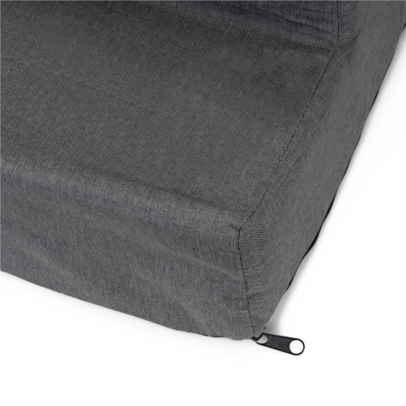 Scara animale companie 3 trepte antiderapanta husa detasabila, 30x45x30 cm, maxim 25 kg, gri inchis [14]
