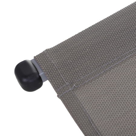  Scaun Balansoar din Texilene Zero-Gravity Gri 154x80x84cm [8]