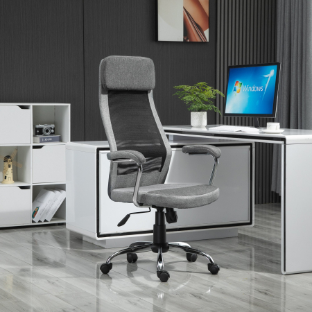  scaun birou ergonomic, inaltime reglabila, 65x60x119-129cm [1]