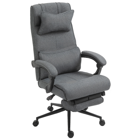  Scaun Birou Ergonomic Reglabil cu Tetiera si Suport Picioare [8]