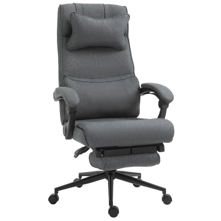 Mobila birou -  Scaun Birou Ergonomic Reglabil cu Tetiera si Suport Picioare