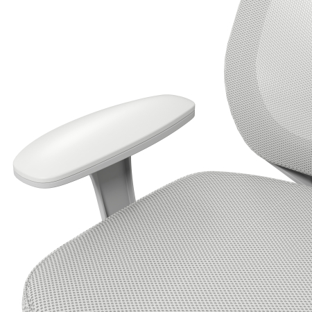  Scaun de Birou cu Inaltime Reglabila, Gri [8]