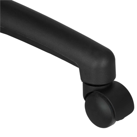 Scaun de birou ergonomic cu reglaj pe inaltime, functie de balans si perna lombara, 59x52x125 cm, negru [10]