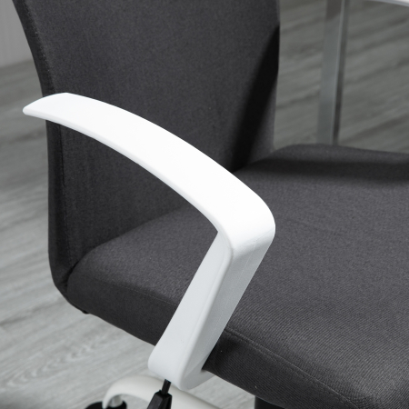  Scaun de Birou Ergonomic si Pivotant pentru Birou, Gri inchis [8]