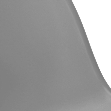 Scaun dining Scandinav pentru bucatarie, 38x42x82cm, gri inchis [14]