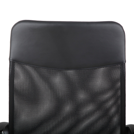  scaun ergonomic de birou, insertie plasa, negru [7]