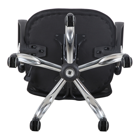  scaun ergonomic de birou, insertie plasa, negru [8]