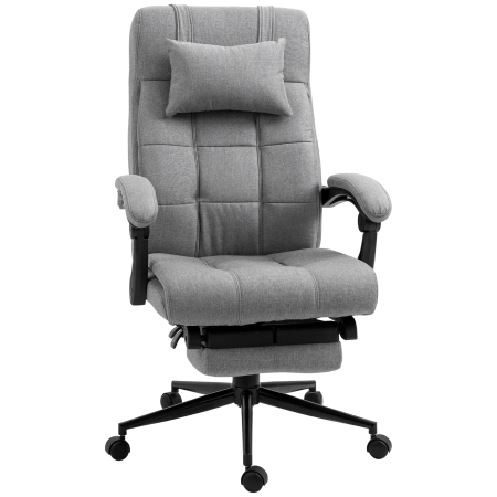 Mobila birou -  Scaun Ergonomic Rabatabil - Tetiera & Suport Picioare