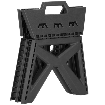 Scaun inaltator multifunctional tip scara, 100 kg, compact, cu maner, 32x30x23 cm, gri [11]