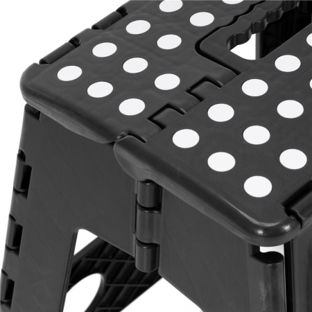 Scaun inaltator multifunctional tip scara, antiderapant, 39 cm, maxim 150 kg, negru [10]