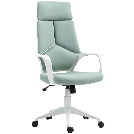 Mobila birou -  Scaun pentru Birou sau Gaming in Material Textil cu Spatar inalt Verde