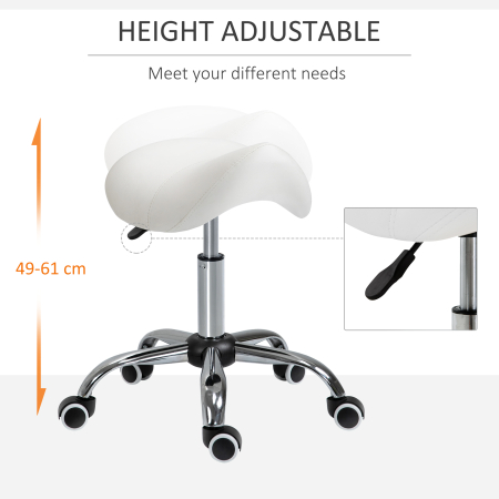  scaun pentru salon, tip sa 52×53×49-61cm, crem [3]