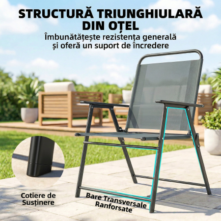  scaun pliabil compact pentru terasa [7]