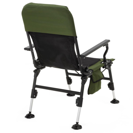 Scaun pliabil premium pentru pescuit sau camping cu suport pentru picioare, reglabil in 5 pozitii, picioare reglabile pe inaltime, 81x57x100 cm, 140 k [19]