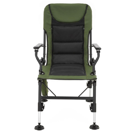 Scaun pliabil premium pentru pescuit sau camping cu suport pentru picioare, reglabil in 5 pozitii, picioare reglabile pe inaltime, 81x57x100 cm, 140 k [6]