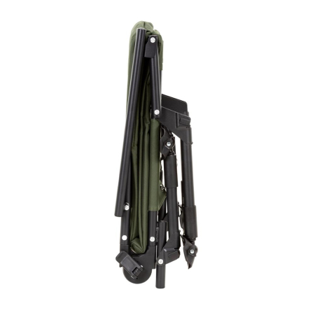 Scaun pliabil premium pentru pescuit sau camping, reglabil in 5 pozitii, picioare reglabile pe inaltime, 71x57x90 cm, 140 kg, verde inchis [11]