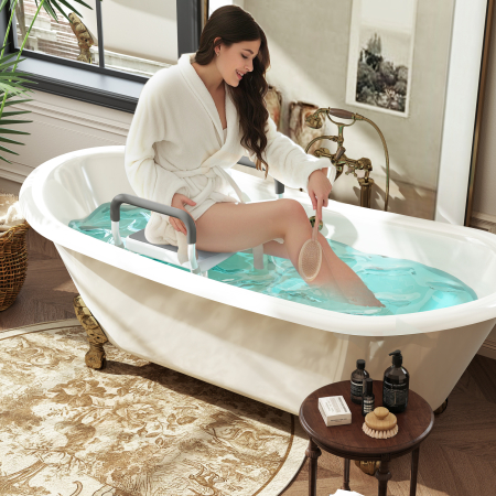  Scaun Reglabil de Dus cu Manere, Multicolor [1]