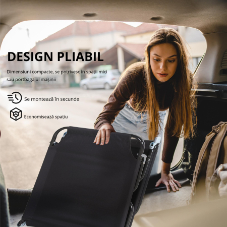  Scaune de Piscina Sezlong Pliabile, Scaune de Bronzat [6]