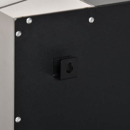  Semineu Bioetanol pentru Perete Rezervor de 0,7L Acoperire 20m² 72x11x72cm [8]