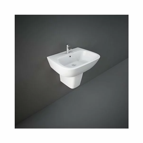 Baza lavoar - Semipiedestal pentru lavoar Rak Ceramics One alb