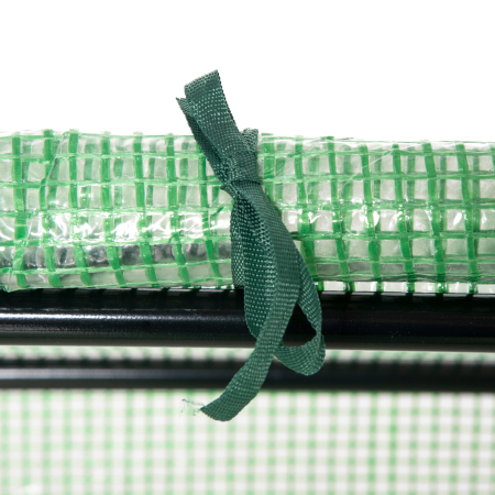  Sera de Gradina cu Acoperire din PE, tepuse si Margini Extinse, 120x60x60cm, Verde [7]