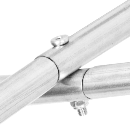 Sera gradina tip tunel 200x450x200 cm, folie PE 140g/m2 UV4, 9 ferestre cu plase tantari, usa cu incuietori, 9 mp, verde [12]