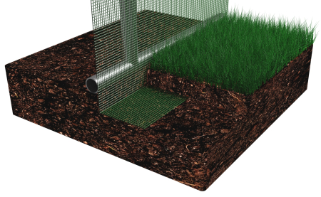 Sera de gradina, tip tunel cu cadru metalic, 300x200cm, verde, 6mp, fereastra suplimentara spate [1]