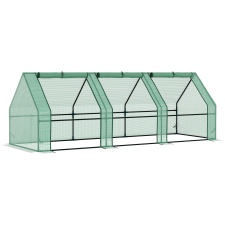 Prelate, pavilioane, umbrele terasa -  sera gradina cu prelata, 270x90x90cm, verde