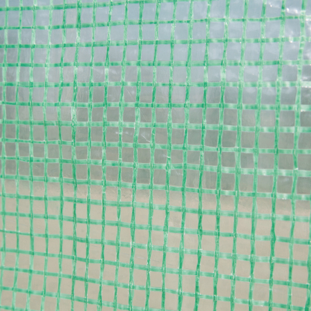  Sera pentru gradina 3x2x2m din otel si acoperire PE, usi cu fermoar si ferestre cu plasa, verde [8]