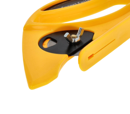 Unelte de vopsit si tencuit - Seria de cutite Hardy *41* pentru taierea covoarelor, lama rotunda Ø 45 mm, ambalaj blister