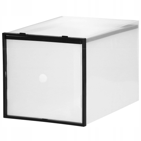 Set 10 cutii organizare pentru pantofi, 28x20x20, transparent [5]