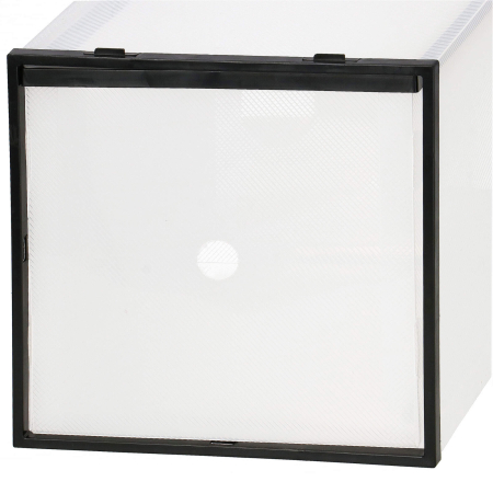 Set 10 cutii organizare pentru pantofi, 28x20x20, transparent [4]