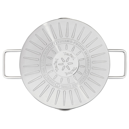 Set 10 piese Tefal Nordica H852SA56, craticioara 16 cm, oale 18/20/24 cm, oala pentru paste 22 cm, capace din sticla cu strecurare, inox, baza Thermo- [8]