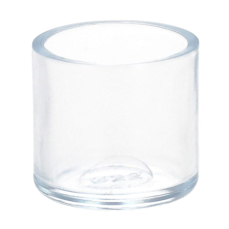 Set 16 protectii pentru picioare de mobilier, silicon PVC, Ø18 mm, transparent [12]