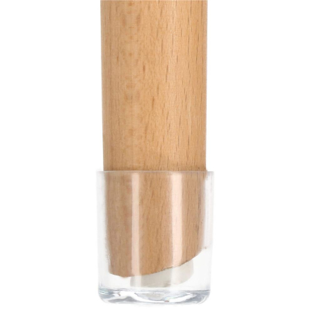 Set 16 protectii pentru picioare de mobilier, silicon PVC, Ø18 mm, transparent [2]