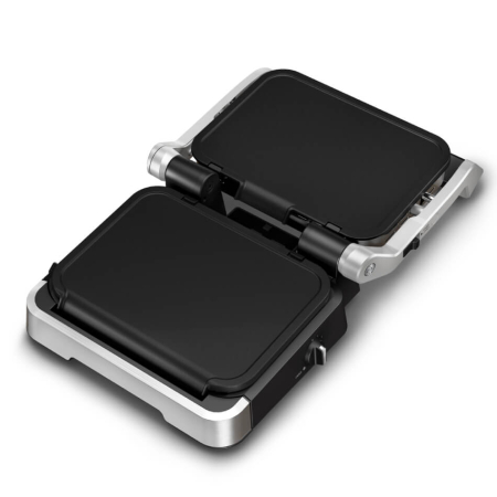 Set 2 plite plancha Tefal XA733810 antiaderente pentru gratar electric OptiGrill 4 in 1 si 2 in 1, seriile GC774xx, GC773xx, GC772xx, negru [1]