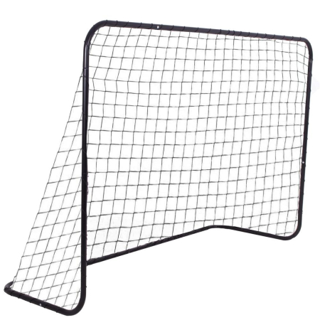 Set 2 porti de fotbal metalice, 122x183cm, profil 25mm, cu elemente de fixare [1]