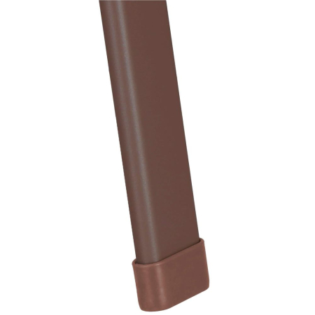 Set 2 scaune gradina, cadru metalic, textilene, maxim 120 kg, 92x53x72 cm, maro [21]