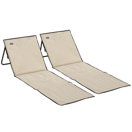 Mobilier gradina si terasa -  Set 2 sezlonguri Pliabile cu Unghi Reglabil si Buzunar cu Fermoar, 142x51x40 cm, Albastru