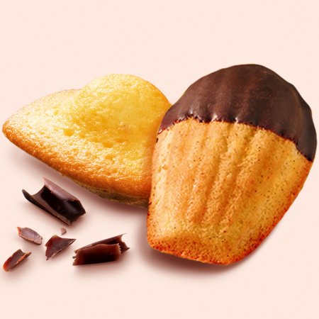 Set 3 forme CreaBake madlene J3079904, invelis antiaderent, aluminiu, 8.3 x 6.5 cm, roz [5]