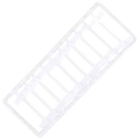 Set 3 organizatoare sertar pliabile pentru sosete/lenjerie, alb [7]